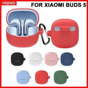 Bảo vệ YRBWD, Phụ kiện tai nghe Vỏ bảo vệ silicon, Mềm chống trầy xước có móc Vỏ chống sốc cho Buds 5