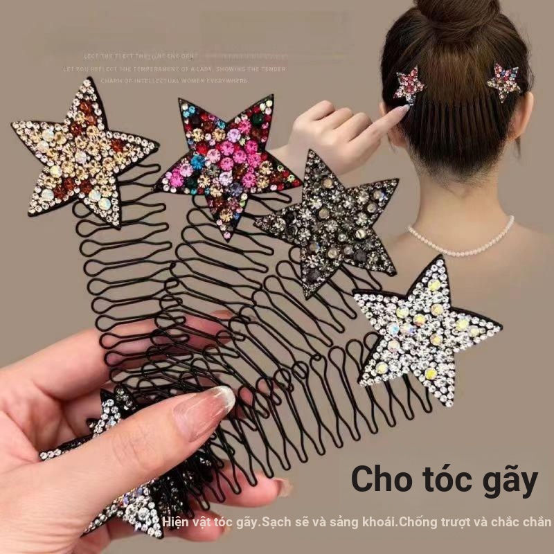 Trẻ Em Nữ Tóc Đi Lạc Flyaway Tamer Lược Vô Hình Kẹp Tóc Phụ Kiện Tóc Dụng Cụ Tạo Kiểu