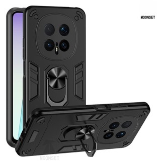 Dành Cho Honor Magic 8 / 8 Pro Ốp điện thoại Chiến Binh Thiết Kế Lưng Cứng Có Giá Đỡ Nhẫn Chống Sốc Mềm TPU Nâng Cạnh Mỏng Bao