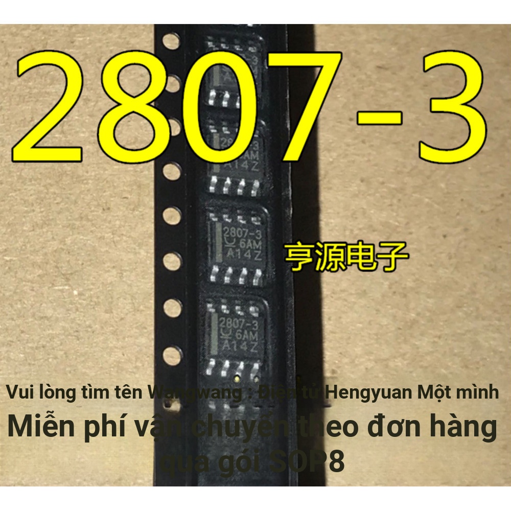 1 Cái UCC2807D-3 2807-3 UCC2807-3 SOP8 PWM