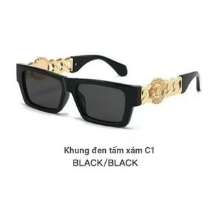 Kính Râm Hình Chữ Nhật Cho Du Lịch Ngoài Trời, Thiết Kế Ý, Chống Tia UV400