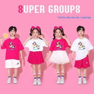 Quần áo trẻ em Đồ Nhảy Hiphop Cho Bé Gái Đồ tập nhảy dance cho Hoạt Náo Viên Biểu Diễn Trang Phục Quần áo hiphop Đồ nhảy hiện đại cho Đồ nhảy cho bé Đồ nhảy zumba cho