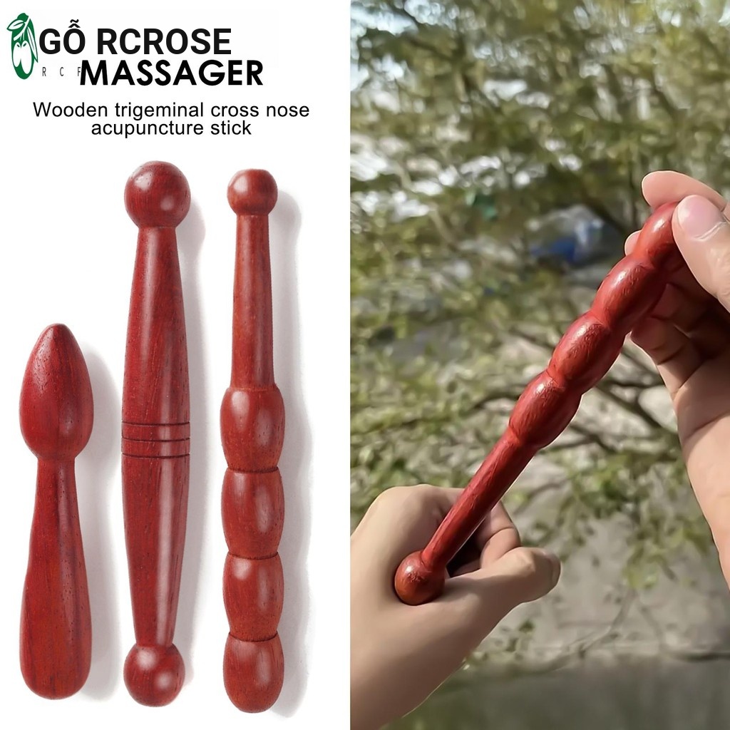 Gậy phản xạ bằng gỗ Thúc đẩy Massage tay bằng gỗ Stick Quà tặng cho giáo viên Phụ nữ Đồng nghiệp
