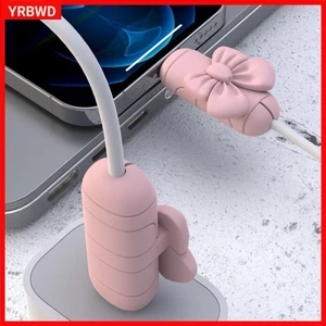 YRBWD Bảo Vệ Cáp, Dây Sạc Silicon Cáp Sạc Bảo Vệ, Dây Dữ Liệu Chống Bụi Bảo Vệ Dây Silicon Cho / Huawei /