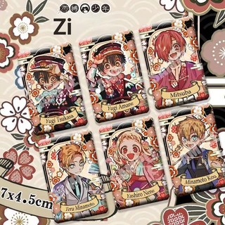 Huy hiệu pin hình nhân vật Jibaku Shounen Hanako Kun Minamoto Akane, bộ sưu tập quà tặng