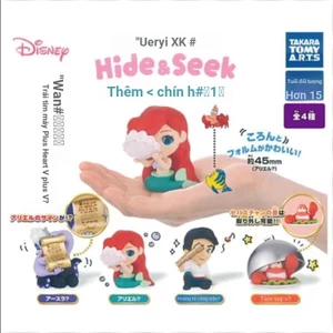 Hàng có sẵn Nhật Bản T-ARTS Capsule Toy Domeka Hide and Seek Đồ trang trí Nàng tiên cá Đồ chơi chương 4BGK