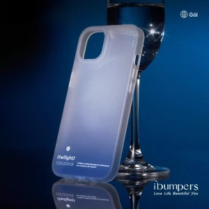 ibumpers Ốp Điện Thoại iPhone Gradient Mát Mẻ Ốp Lưng Trong Suốt Nhám Mờ Chống Bẩn Chống Sốc Cho IPhone 16 15 14 12 13 11 Pro Max IP 7 8 Plus X XS XR