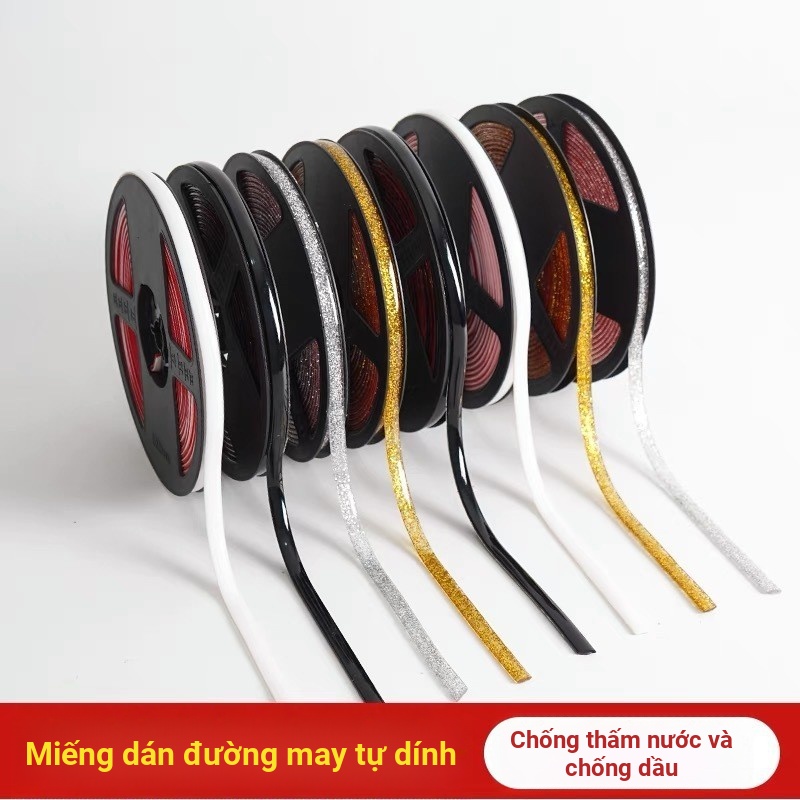 Nhà Bếp Fissure Sealant Bồn Rửa Nhà Vệ Sinh Cạnh Chống Thấm Nước Niêm Phong Miếng Dán Khoảng Cách Miếng Dán Chống Nấm Mốc Dải Chặn Nước Bàn Top