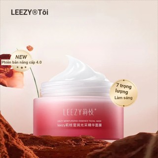 Mặt nạ LEEZY Áp dụng Mặt nạ Serum Dưỡng ẩm và theo kịp Sơ cứu muộn Dưỡng ẩm và làm sáng tông màu da và mặt nạ chống oxy hóa