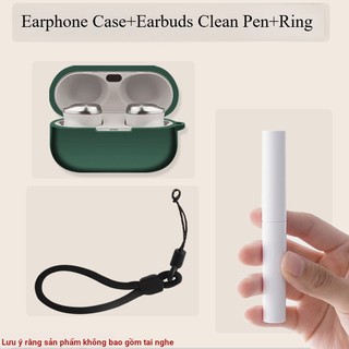 Dành Cho Panasonic Technics EAH-AZ100 Vỏ Bảo Vệ Tai Nghe AZ100 Silicon Bảo Vệ Mềm Ốp Lưng Dây Tai Nghe Bút Vệ Sinh