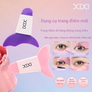 Dụng Cụ Hỗ Trợ Trang Điểm Mắt Hình Trăng Lượn Sóng XIXI - Chất Liệu Silicone Mềm Dịu Nhẹ Da, Nhỏ Gọn Dễ Dùng, Thân Thiện Cho Người Mới, Đa Năng GJ-278
