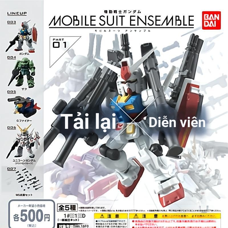 Lắp Ráp Gundam MSE Series 01 Unicorn Zagu YECB