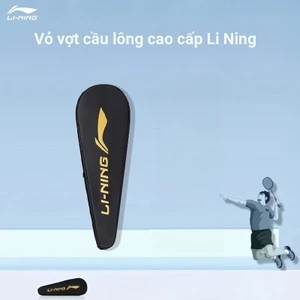 Vỏ vợt cầu lông Li Ning kèm balo bảo vệ một vai, tiện lợi khi di động