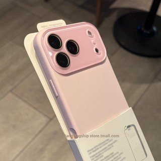 Ốp điện thoại silicon lỏng cửa sổ nhỏ sang trọng cho iPhone17 16 15 14 13 Pro Max Bảo vệ Camera chống sốc Vỏ mềm chống rơi