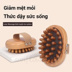 Bàn chải Massage kinh tuyến cơ thể Beech Giảm mệt mỏi nạo vét kinh tuyến
