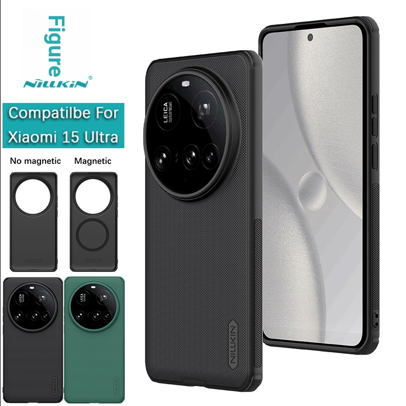 Nillkin Cho Xiaomi 15 Ultra / Mi 14 Ultra Frosted Shield Pro Từ Mờ Nhựa Cứng Ốp lưng Vỏ Bảo Vệ