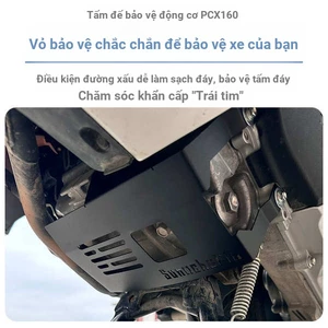 Thích hợp cho Honda pcx160 Vario160 adv160 khung bảo vệ vỏ bảo vệ động cơ tấm sửa đổi phụ kiện