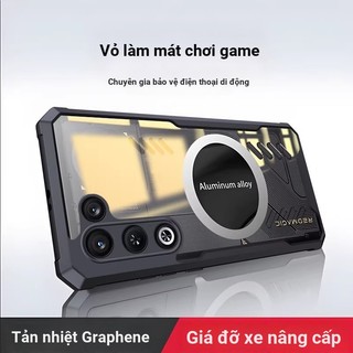 Ốp thông gió tản nhiệt làm mát cho Nubia Red Magic Redmagic 11 Air 10 10S Pro Plus Pro + 5G Vỏ bảo vệ chống sốc Vỏ bảo vệ Capa