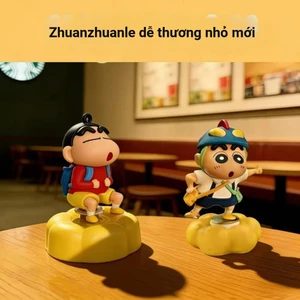 2026 Xoay Crayon Shin-Chan Xe Để Bàn Trang Trí Văn Phòng Nội Thất Quà Tặng 26.5.11
