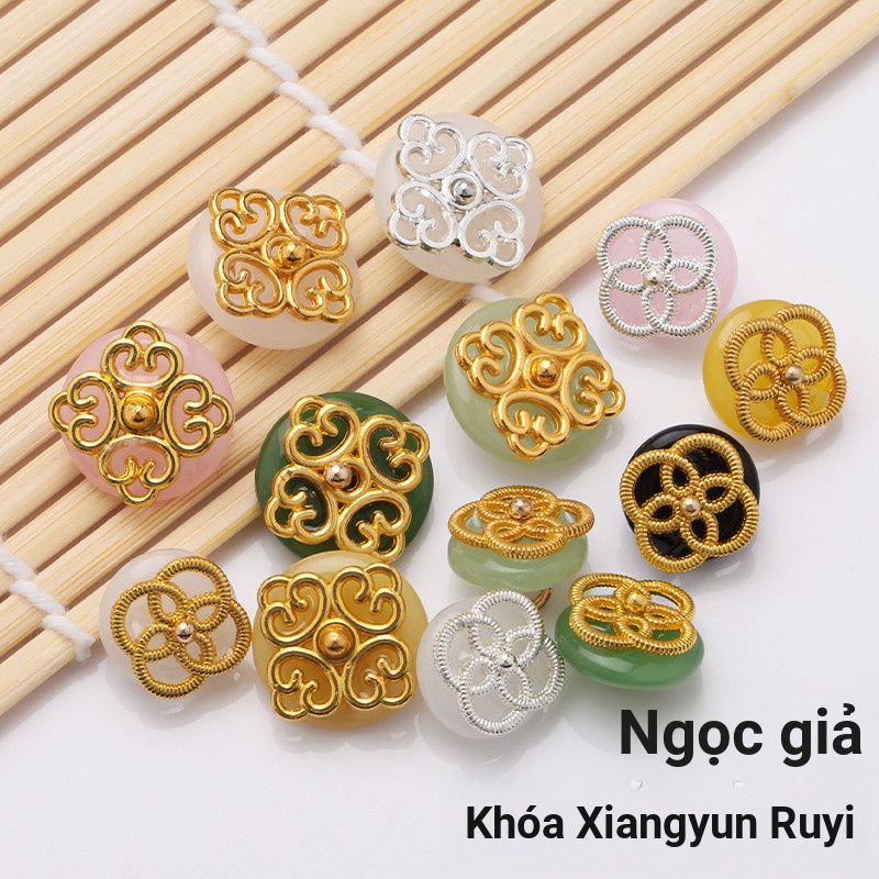 Nhựa giả mây tốt cho phụ kiện hanfu sườn xám, thiết kế phong cách Trung Hoa