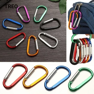 GETVOW Khóa Móc Carabiner Thể Thao Nhôm Hợp Kim, Nhiều Màu, Phù hợp Hoạt động Ngoài Trời
