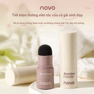 Novo hairline powder che phủ gốc tóc không thấm nước sửa đổi tức thì sửa chữa bóng tóc bột che khuyết điểm tóc trang điểm lâu trôi no.5865