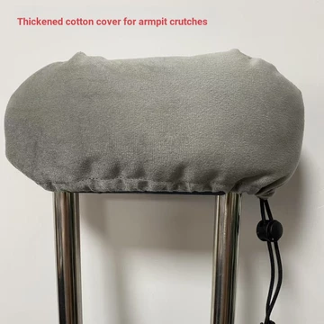 Dày Nách Nạng Bao Vải Cotton Nách Mềm Xốp Bao Nạng Đau Chống Đau Cotton Bao Đôi Nạng Nhung Vải Bao