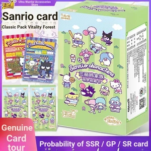 Thẻ Tour Sanrio Thẻ Gia Đình Dễ Thương Giấc Mơ Bộ Sưu Tập Thẻ Cổ Điển Gói Sức Sống Phim Quế Chó Anime Quà Tặng Sinh Nhật