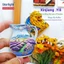 Tân Cương Yili Oải Hương Huatian Sữa Ấm trà Mô hình lưu niệm Nhãn dán từ tính