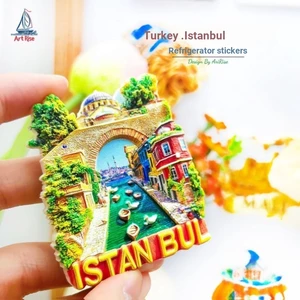 Miếng dán từ tính thị trấn sông Istanbul Thổ Nhĩ Kỳ