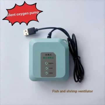 Máy bơm oxy oxy hóa bể cá Máy tạo oxy siêu bền Bể cá Hộ gia đình nhỏ Máy tạo công suất cao Cá