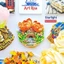 Nhãn dán từ tính Kukenhoff Tulip Bridge Town của Hà Lan