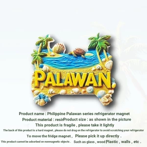 Nhãn dán từ tính đảo Balawan của Philippines