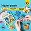 Đồ chơi Origami xếp hình vui nhộn dành cho trẻ em Trò chơi huấn luyện không gian thủ công sáng tạo