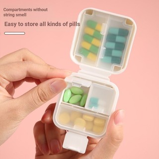 Hoạt Hình Sáng Tạo Kulomi Hộp Thuốc Đóng Gói Di Động Mini Dung Tích Lớn Máy Tính Bảng 7 Ngày Hộp Bảo Quản Thuốc