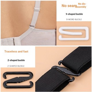 Miễn Phí Tháo Rời Quần Lót Liền Mạch Dây Đeo Vai Móc Nút Kim Loại Áo Ngực Sling Váy Kết Nối Khóa Sửa Chữa Thay Thế Khóa