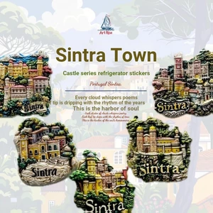 Nam châm Bồ Đào Nha Lâu đài Cintra Retro Phong cách lưu niệm cổ điển Châu Âu