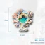 Bồ Đào Nha Farru Coast Coral Branch Nhãn dán từ tính Tủ lạnh Hàng hóa từ tính