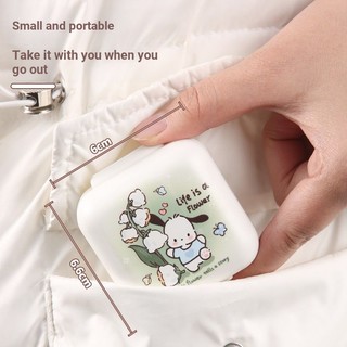 Hoạt Hình Sáng Tạo Kulomi Hộp Thuốc Đóng Gói Di Động Mini Dung Tích Lớn Máy Tính Bảng 7 Ngày Hộp Bảo Quản Thuốc