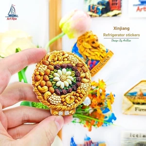 Nhãn dán từ tính cắt bánh truyền thống Tân Cương