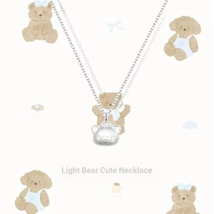 Rilakkuma Vòng Cổ Cô Gái Gấu Dễ Thương Ánh Sáng Sang Trọng Phù Hợp Với Mặt Dây Chuyền Tươi Tanabata Quà Tặng Cho Bạn Gái