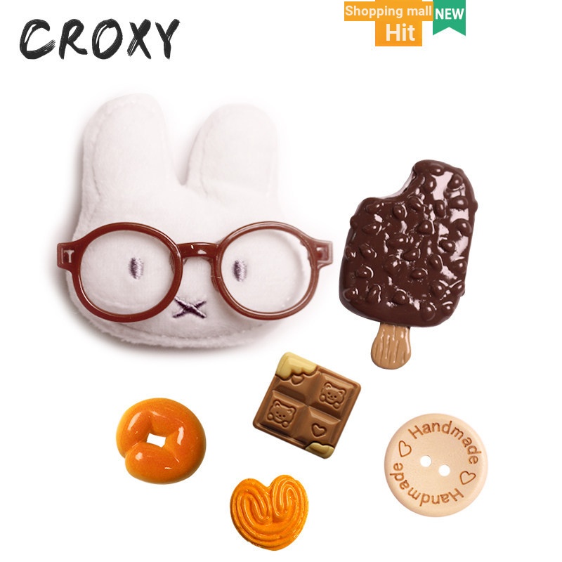 Phụ Kiện Giày Lỗ Dễ Thương Miffy Lỗ Giày Hoa Thích Hợp Cho Crocs Khóa Giày Có Thể Tháo Rời Khóa Giày Lỗ Khóa Giày Busch Khóa Giày Zhibixing ins Giày Hoa