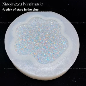 Kexiyan DIY Liu Ma Làm Móng Tay Epoxy One Hold Galaxy Universal Powder Highlight Original Film 0.1 Fine Powder Glitter Chất Liệu