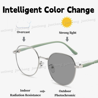 Kính mắt Photochromic chống tia UV 2 trong 1 cho nữ, ống kính thay thế, chống bức xạ