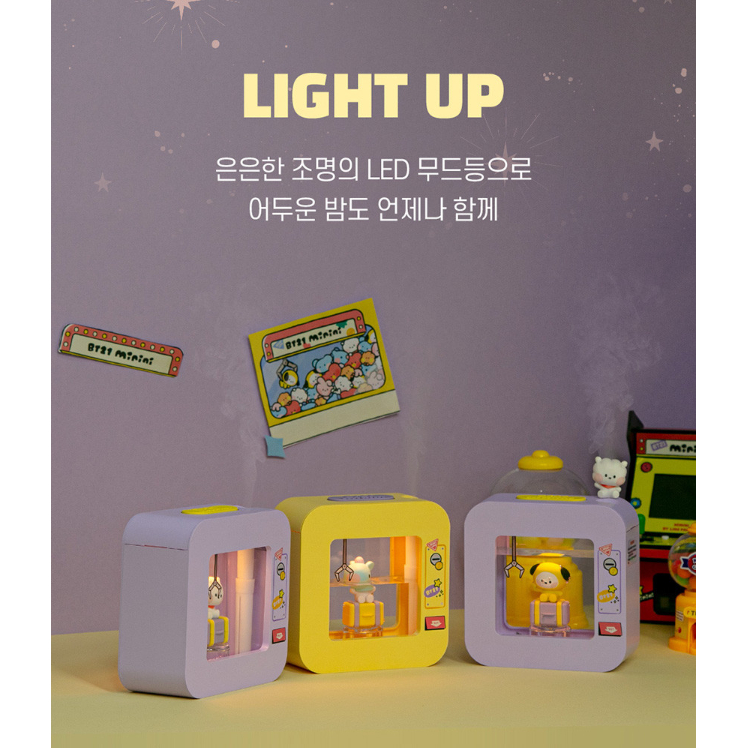 [ROYCHE] Máy Tạo Ẩm Mini BT21