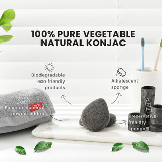 Mút Tẩy Trang ENCA Konjac Tiện Dụng Chất Lượng Cao
