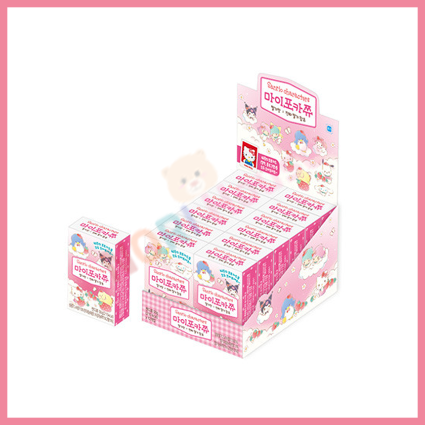 Nhân Vật Sanrio My Card & Caramel Candy 12 Cái Trọn Bộ Pocachu ...