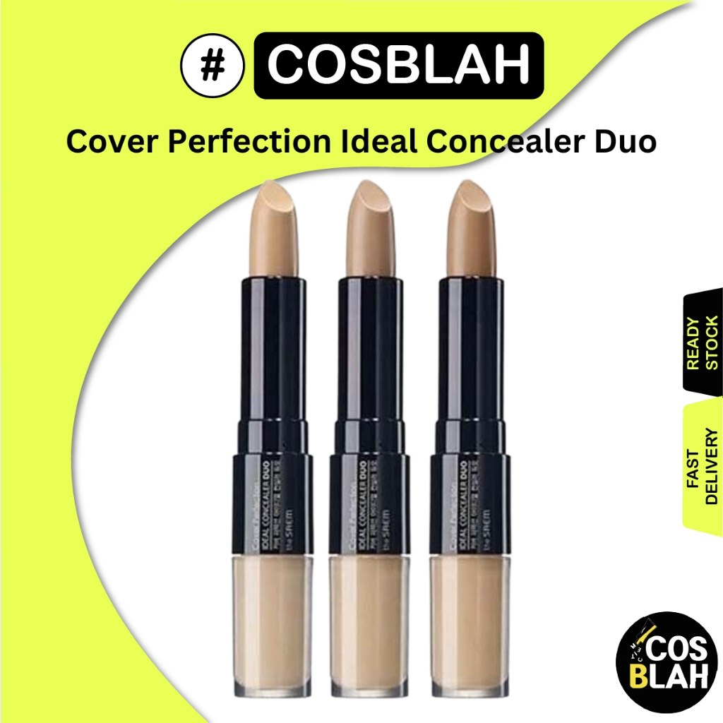 The saem cover perfection ideal concealer duo (3 màu) | Shopee Việt Nam