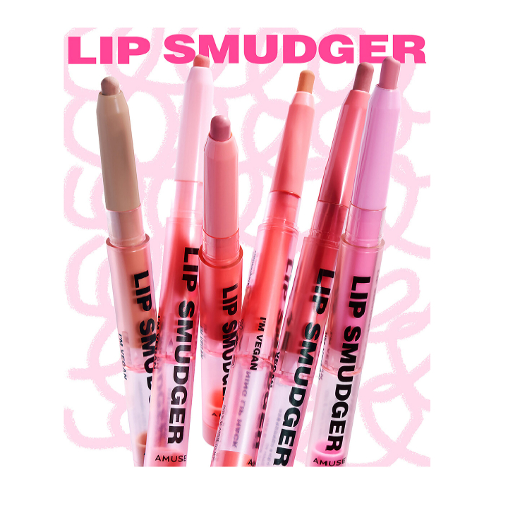 Amuse Lip Smudger 0.5g 6 Colors | Shopee Việt Nam