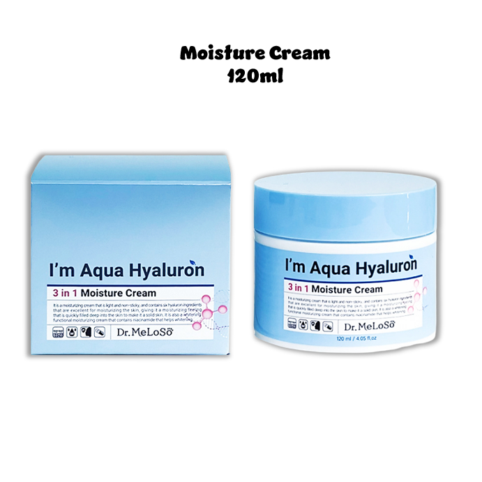 Tinh Chất Dưỡng Ẩm Dr.MELOSO 3 Trong 1 I 'M Aqua Hyaluron